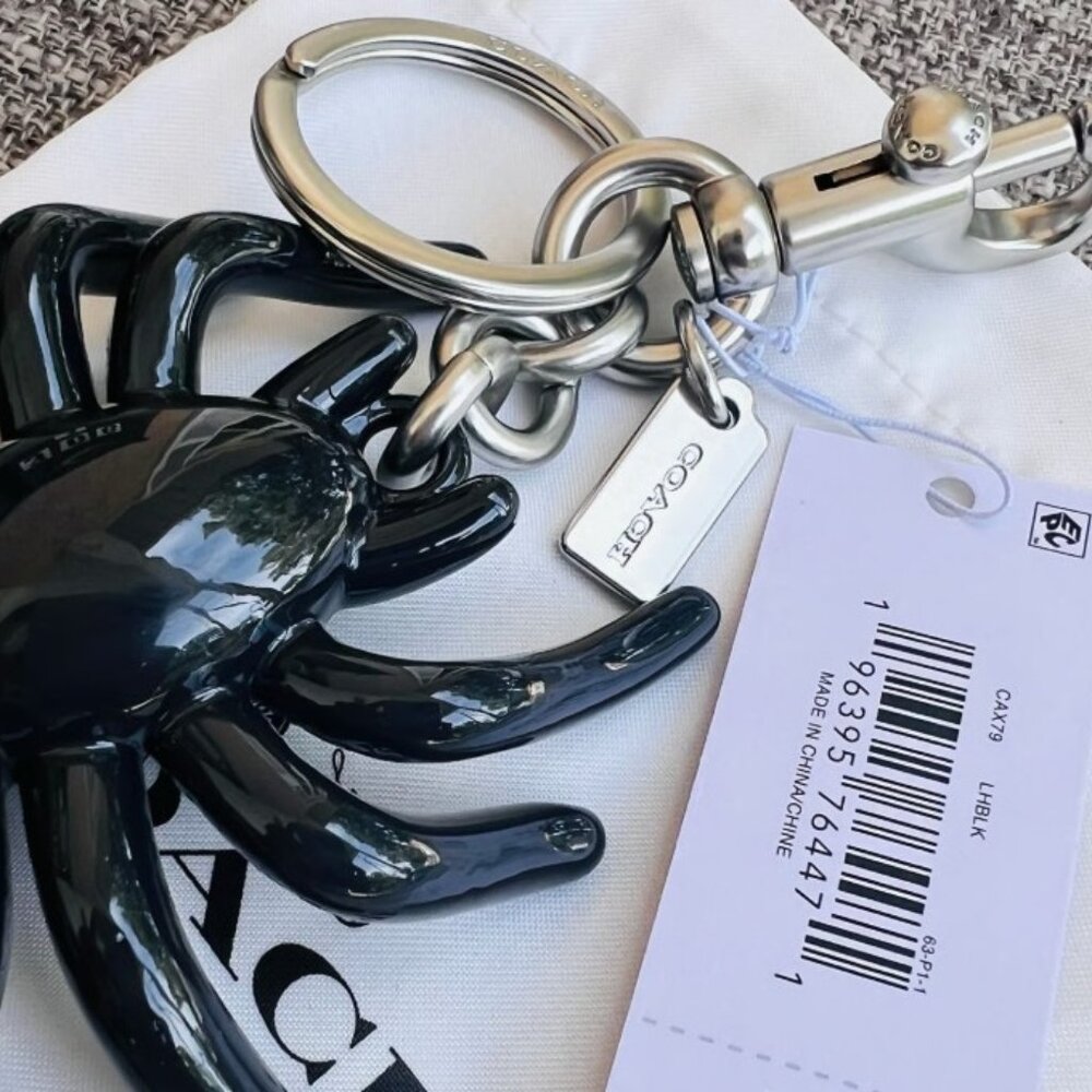 Coach Spider Bag Charm NWT CAX79 - ๐๐จ๐ฅ๐ ๐๐ฎ๐ญ ๐๐๐ซ๐จ๐ฌ๐ฌ ๐๐จ๐๐๐ก! - Picture 10 of 13
